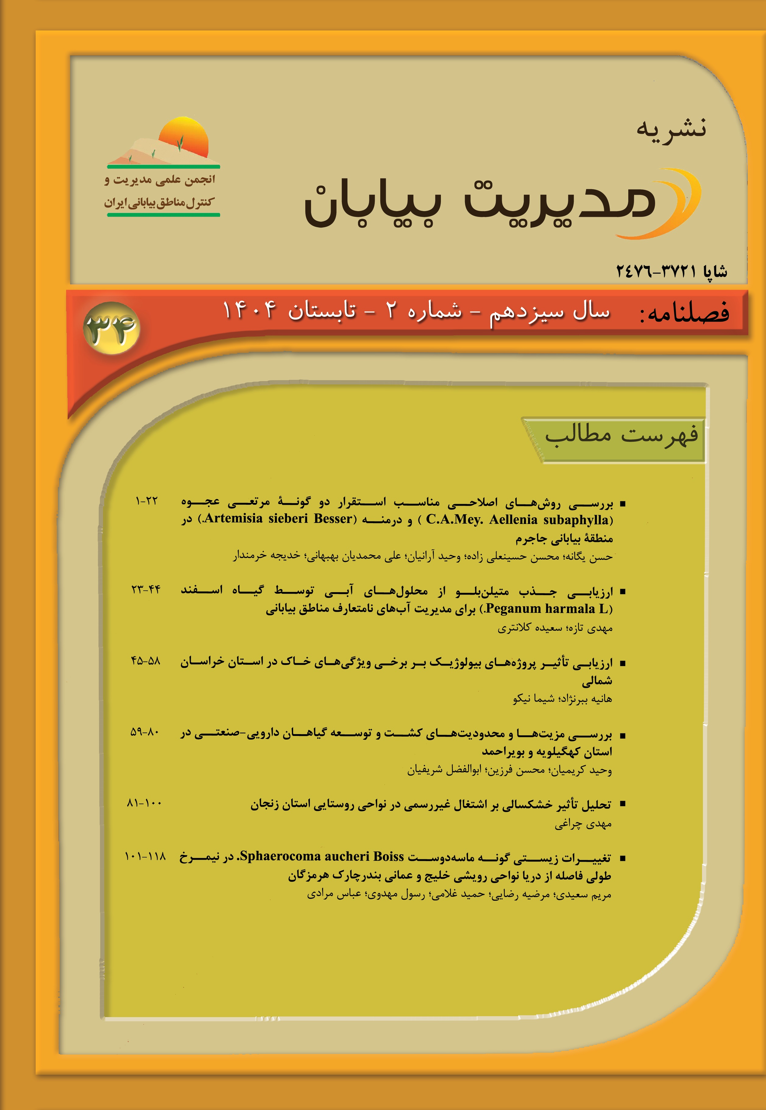 مدیریت بیابان